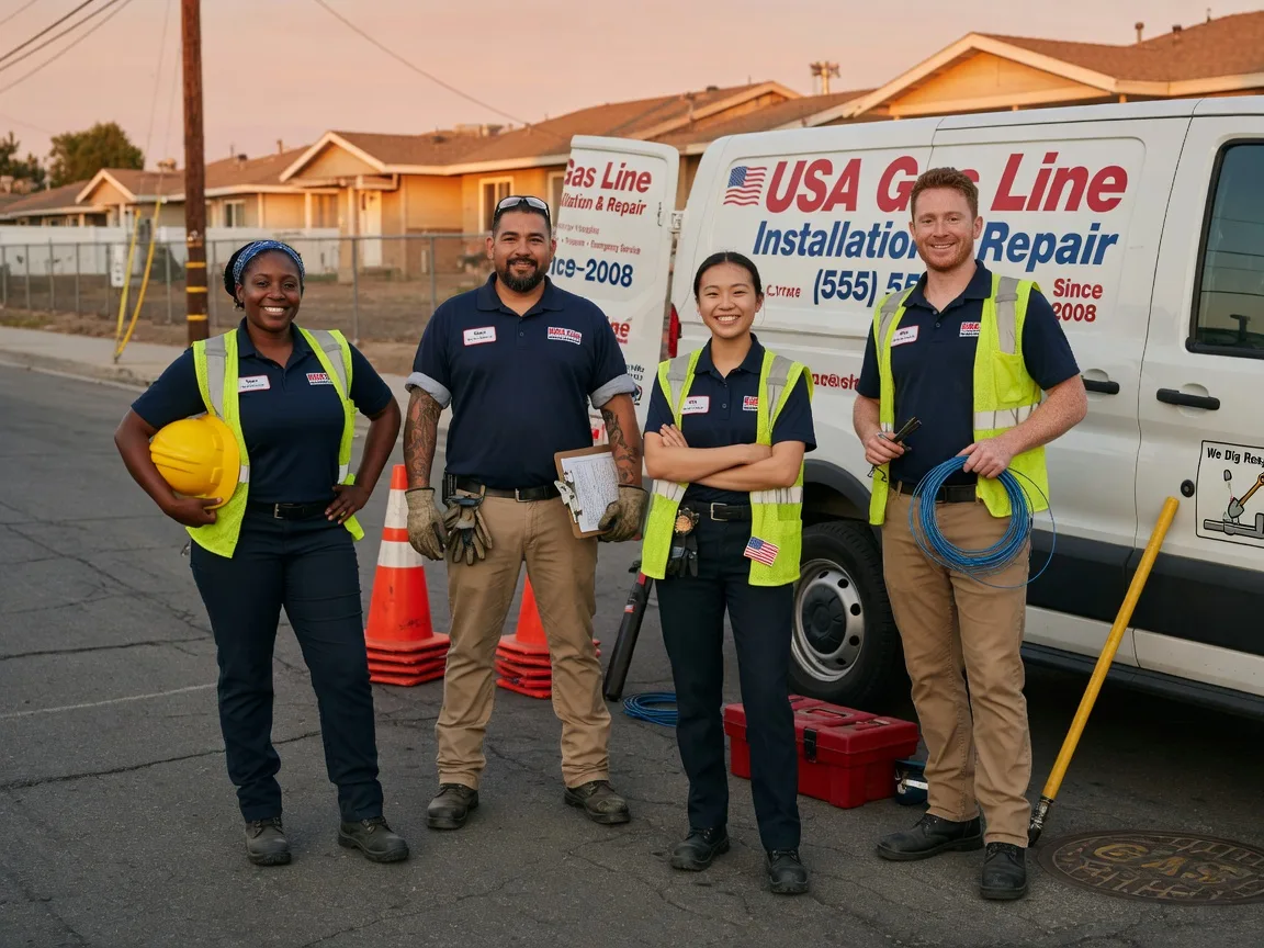 Gas Line Installation company in Eupora, MS
